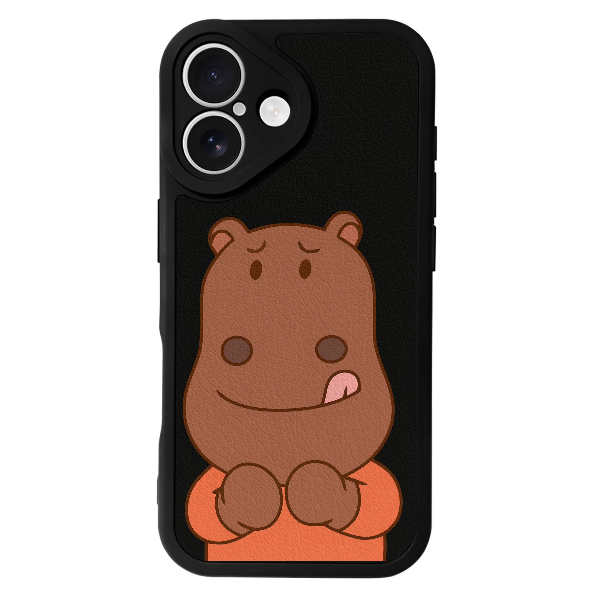 （画像用） アンパンマン Anpanman 【iPhone 16シリーズ対応】シリコンスマホケース（レザー調） 材質：シリコン